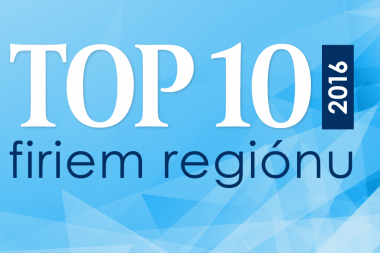 TOP 10 firiem regiónu